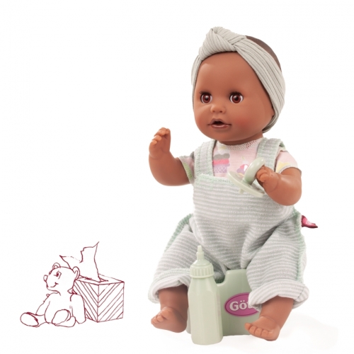 Götz Sleepy Aquini, Popsicle, zonder haar, slaapogen, 33 cm