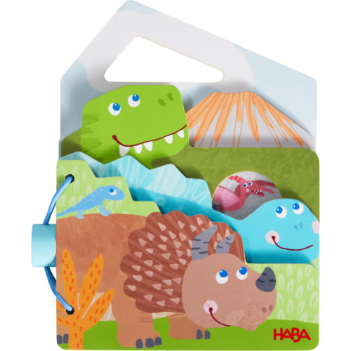 Haba Houten babyboek Dino’s