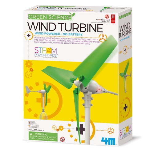4M Kidzlabs Green Science Windturbine