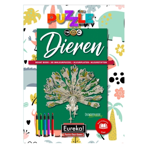 Eureka Puzzelboek Dieren