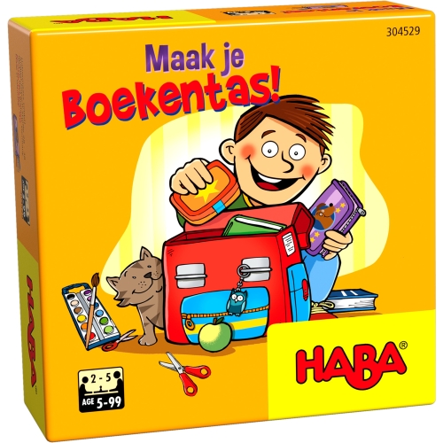 Haba spel maak je Boekentas!