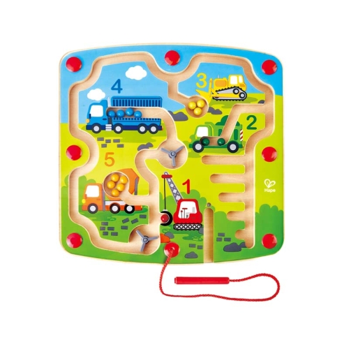 Hape  Construction &amp; Number Maze