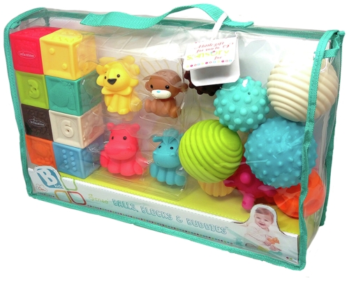 Infantino Sensory Ball Block Buddies