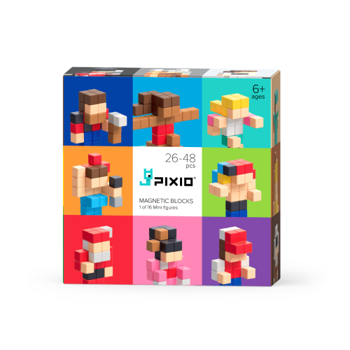 Pixio Magnetisch Speelgoed Mini Figuren 