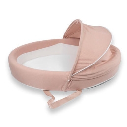 Bamboom Babynest Nude Roze