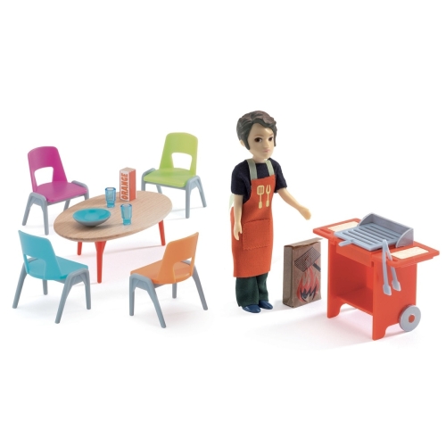 Djeco Barbecue Grill met accessoires 