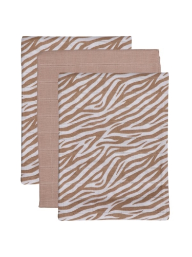 Blush &amp; Blossom - Muslin Diapers - 6 pack Zebra