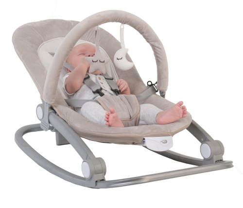 BoJungle B-Rocker Schommelstoel Beige (0-18kg)