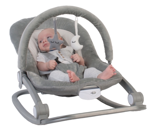 BoJungle B-Rocker Schommelstoel Grijs (0-18kg)