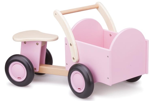 New Classic Toys Houten Bakfiets Roze