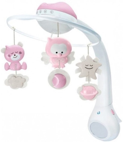 Infantino muziekmobiel 3 in 1 Roze