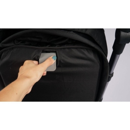 Ding Joye Kinderwagen Zwart 3 in 1 met Autostoel