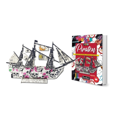 Eureka Puzzelboek Piraten