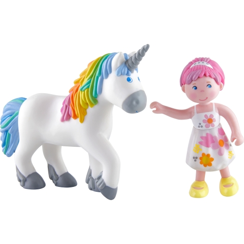 Haba Little Friends Amira en Eenhoorn Ruby Rainbow