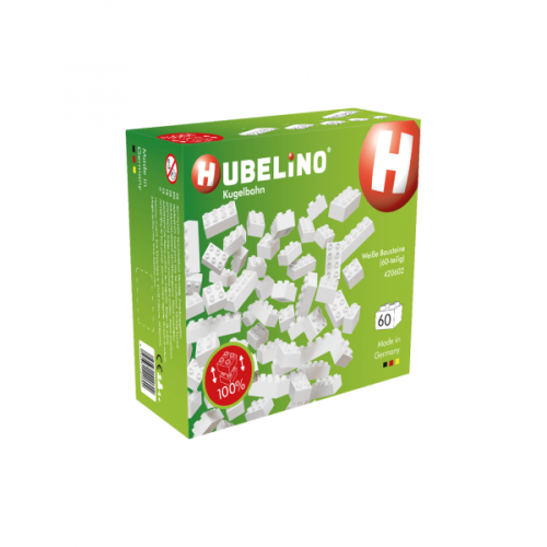 Hubelino Bouwstenenset Wit 60 delig 