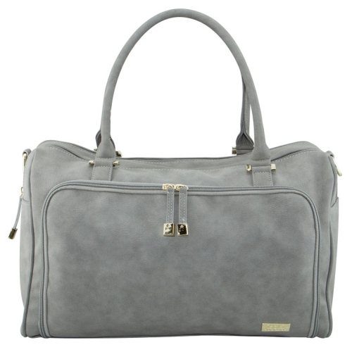Isoki verzorgingstas / luiertas Double Zip Satchel Stone
