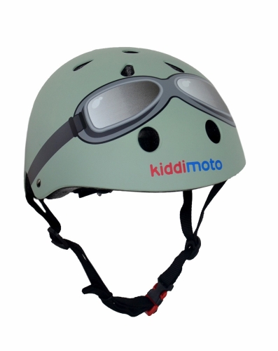 Kiddimoto Kinderhelm Pastel Groen M