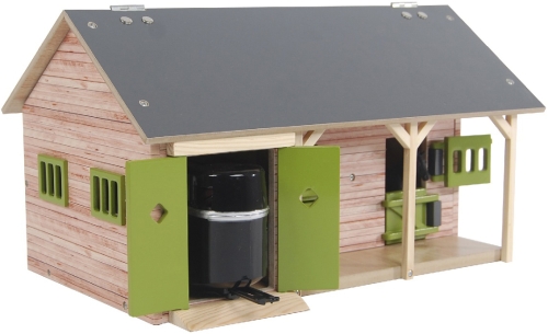 Kids Globe Paardenstal met 2 Boxen en Berging 