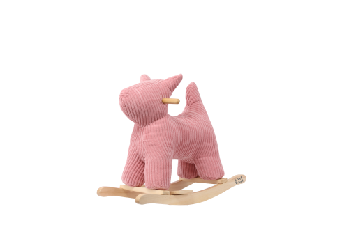 Label Label Schommeldier Hond Roze 