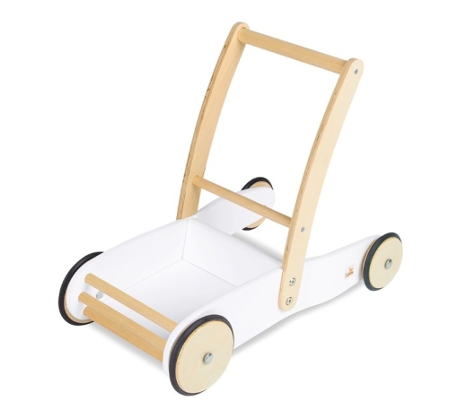 Pinolino houten loopwagen Uli Wit