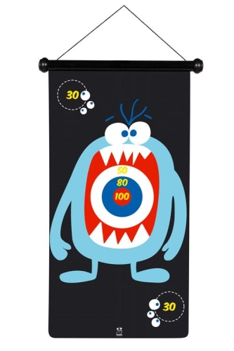 Scratch Magnetisch Dartbord Monsters