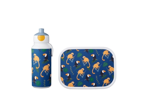 Mepal Drinkfles en Lunchbox Campus Jungle