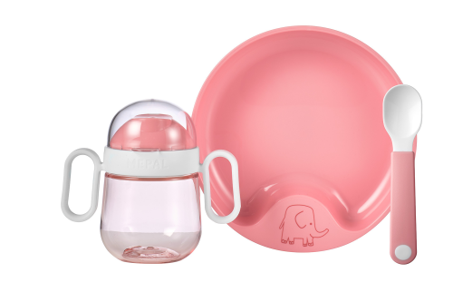 Mepal Mio Babyservies 3delig Deep Pink