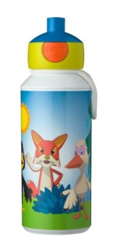 Mepal Drinkfles Campus Pop-Up 400 ml - Fabeltjeskrant