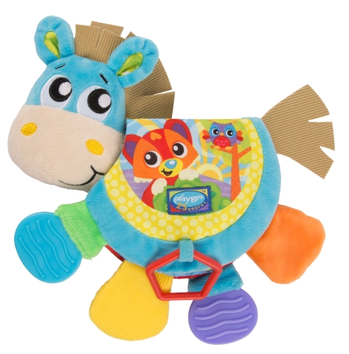 Playgro Bijtspeeltje Musical Clip Clop Teether Book