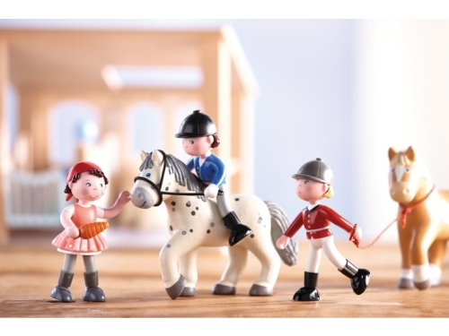 Haba Little Friends Manage Paard Leopold