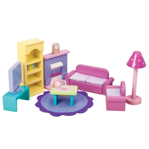 Le Toy Van Poppenhuis Sugar Plum Woonkamer
