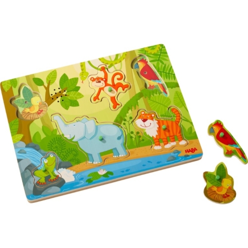 Haba Geluidenpuzzel in de Jungle