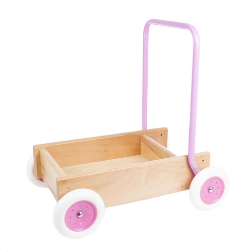 Van Bueren blokkenwagen roze