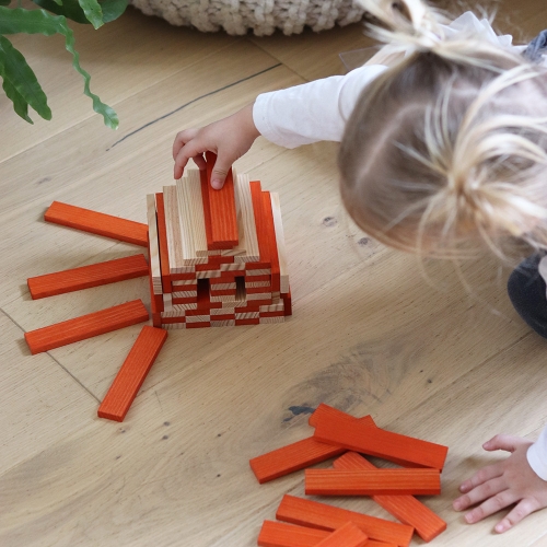 KAPLA Plankjes 40 Stuks Oranje