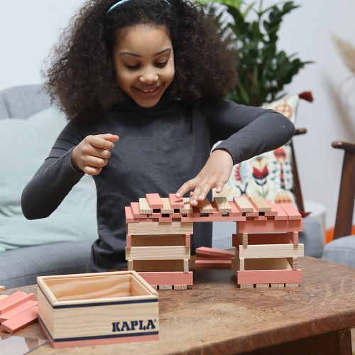 KAPLA Plankjes 40 Stuks Roze