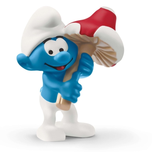 Schleich 20819 Smurf met Gelukspaddenstoel