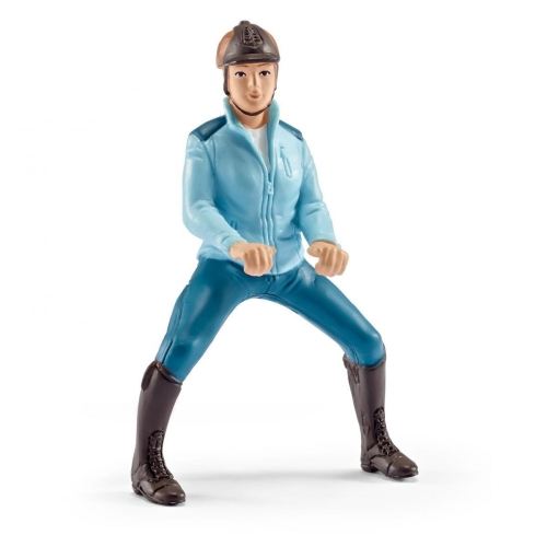 Schleich 42163 Wedstrijdamazone, turquoise