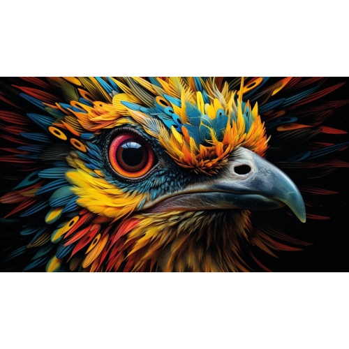 Eureka 2D RainboWooden Puzzle in MDF box Bird