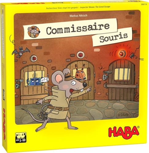 Haba Jeu Détective Souris s'arrête ce racaille