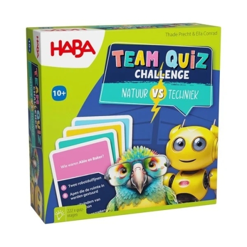 Haba Team Quiz Challenge Natuur vs Techniek