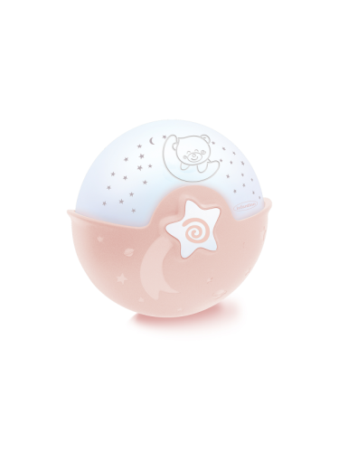 Infantino - WOM - Soothing Light &amp; Projector - Dusty Pink