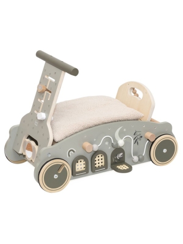 Label Label 3-in-1 Houten Looptrainer Olive Green