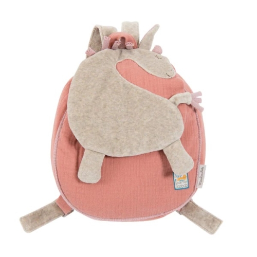 Moulin Roty Rugzak Giraffe Sous mon Baobab