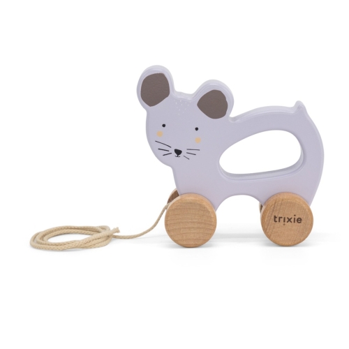 Trixie Houten Trekspeeltje Mrs. Mouse