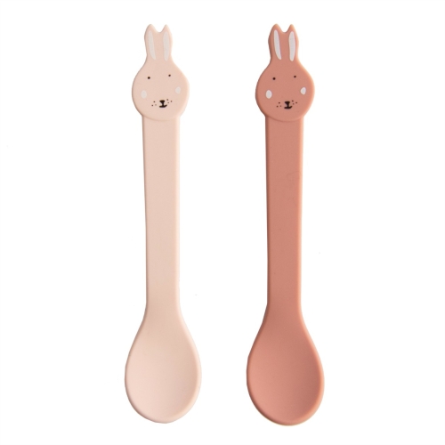 Trixie Siliconen Lepel set van 2 Mrs. Rabbit