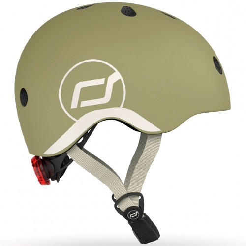 Scoot and Ride Helm XS Olive
