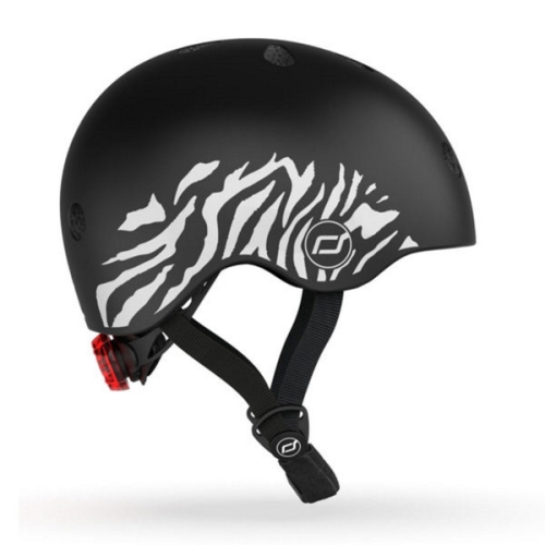 Scoot and Ride Helm XS Zebra