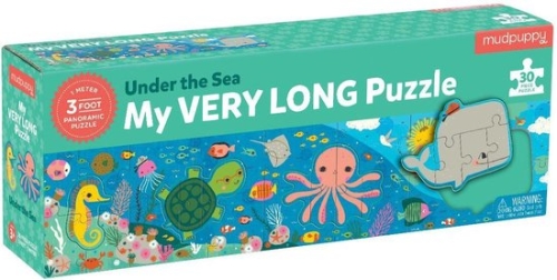 Mudpuppy Mijn lange puzzel Diep in de Zee 30 stukjes