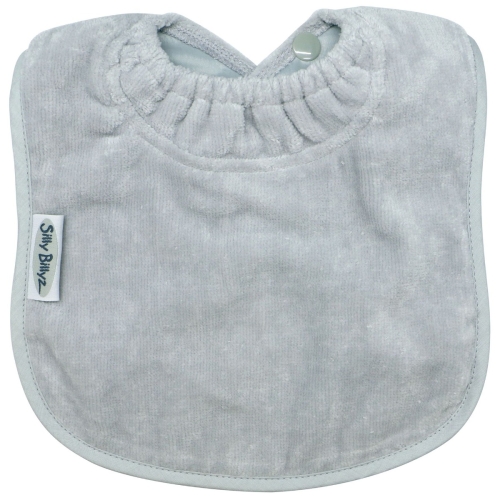 Silly Billyz Towel Large Bibs Silver