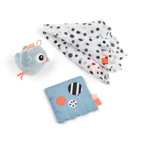 Done by Deer Tiny Sensory Set Birdee Blauw